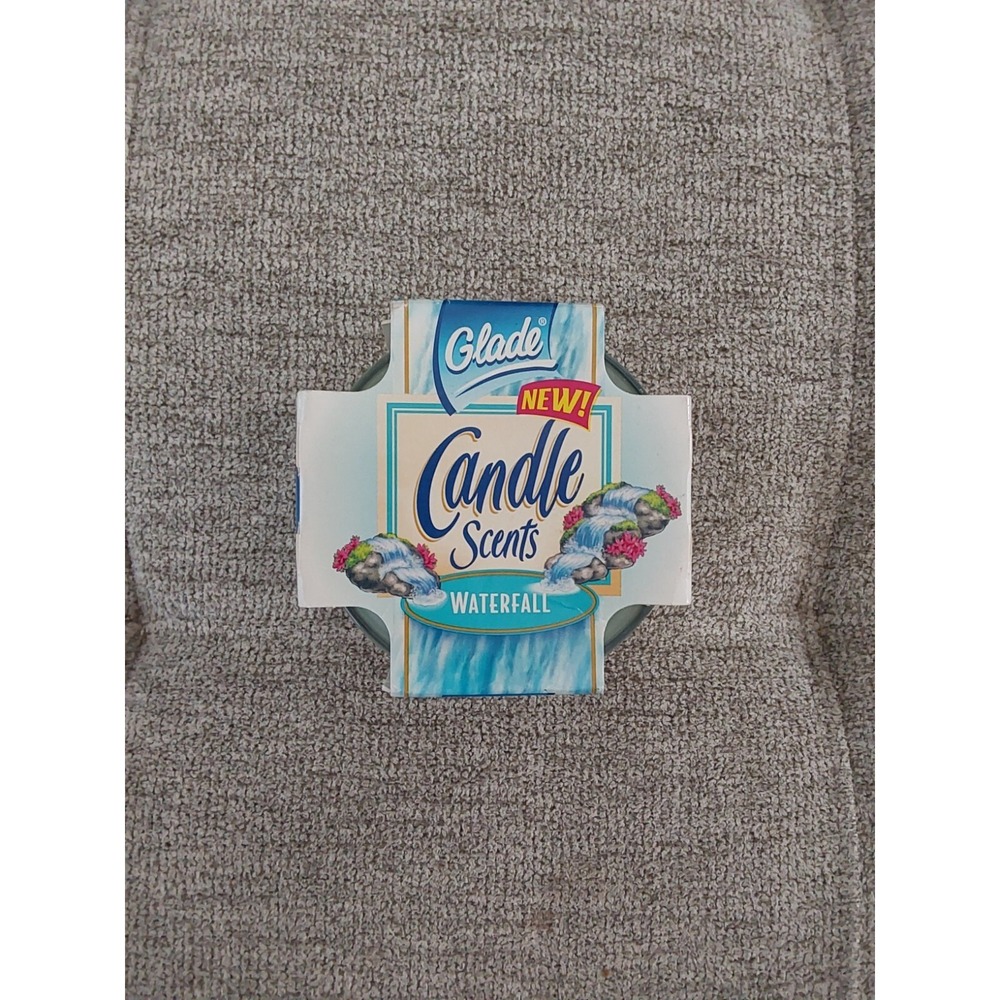 Vintage 1999 Glade Candle Scents Waterfall Scent *DISCONTINUED*